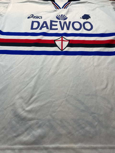 Match Shirt • Club • Sampdoria • 1997 • Asics • Away • #13 • Player Issue