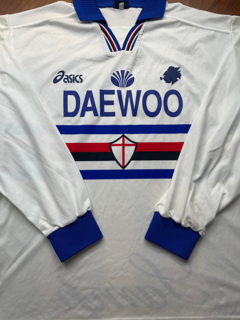 Match Shirt • Club • Sampdoria • 1997 • Asics • Away • #13 • Player Issue