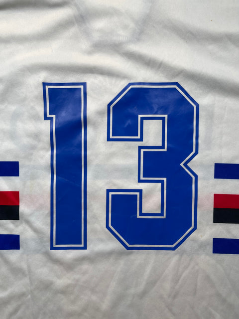 Match Shirt • Club • Sampdoria • 1997 • Asics • Away • #13 • Player Issue