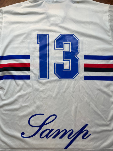 Match Shirt • Club • Sampdoria • 1997 • Asics • Away • #13 • Player Issue