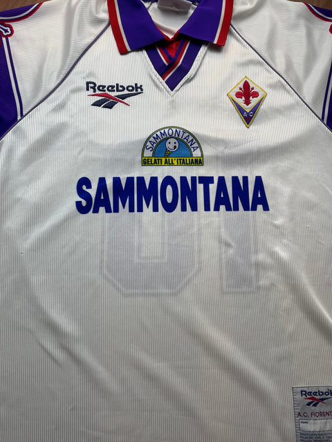 Store Shirt • Fiorentina • 1996 • Reebok • Away • Rui Costa • Size L