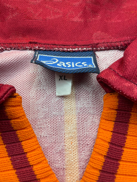 Match Shirt • Club • Roma • 1996 • Asics • Home • #24 • Marco Delvecchio • Match Worn