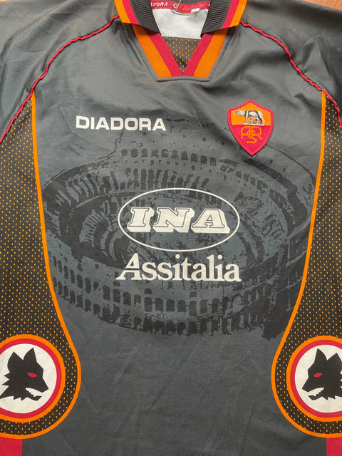 Store Shirt • Roma • 1997 • Asics • Keeper • Michael Konsel • Size S