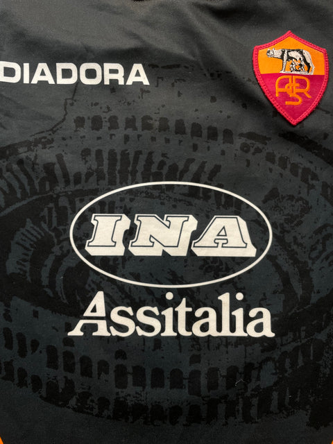 Store Shirt • Roma • 1997 • Asics • Keeper • Michael Konsel • Size S