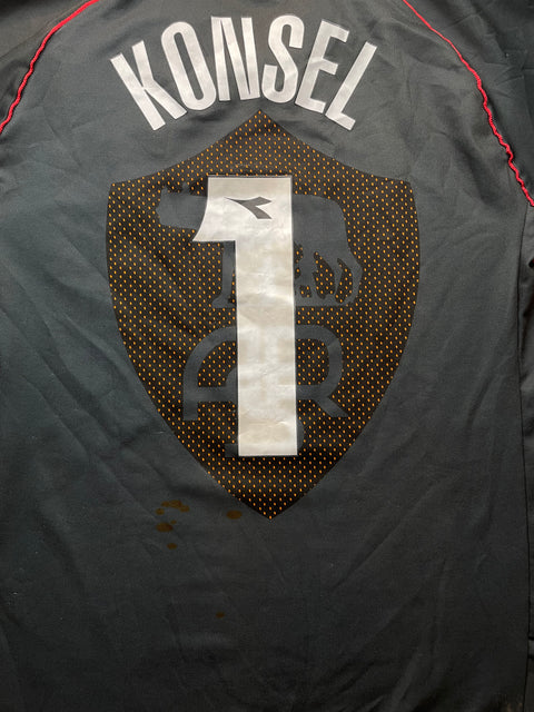 Store Shirt • Roma • 1997 • Asics • Keeper • Michael Konsel • Size S