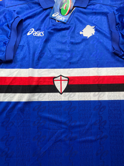 Store Shirt • Sampdoria • 1996 • Asics • Home • Size XL • BNWT