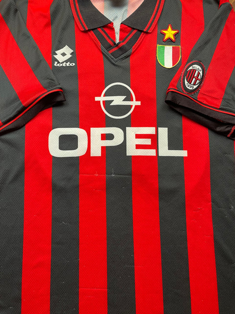 Store Shirt • AC Milan • 1996 • Lotto • Home • Marco Simone