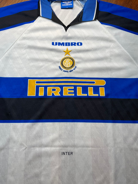 Store Shirt • Inter Milan • 1996 • Umbro • Away • UEFA Cup Final Version • Size XL