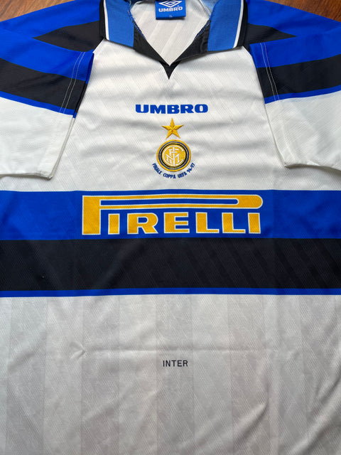 Store Shirt • Inter Milan • 1996 • Umbro • Away • UEFA Cup Final Version • Size XL