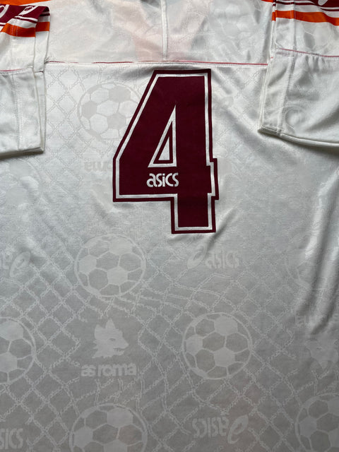 Store Shirt • Roma • 1995 • Asics • Away • Size XL • #4 • Player Issue