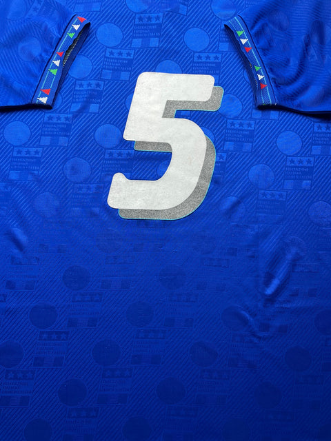 Match Shirt • National • Italia • 1994 • Diadora • Home • #5 • WC 94 • Paolo Maldini • Match Prepared