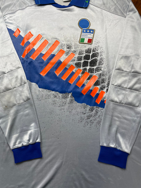 Match Shirt • National • Italia • 1992 • Diadora • Keeper • #1 • Gianluca Pagliuca • WC 94 Qualifiers