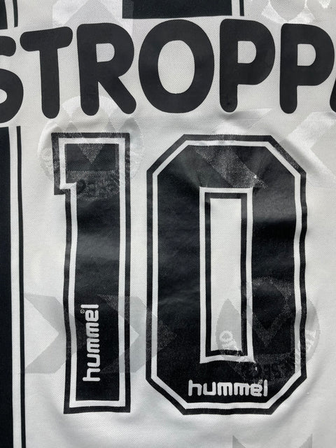 Match Shirt • Club • Udinese • 1995 • Hummel • Home • #10 • Giovanni Stroppa • Match Worn