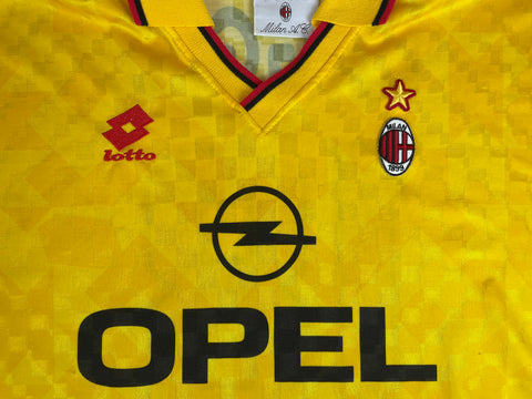 Jersey | Club | AC Milan | 1995 | Roberto Baggio | Match Prepared