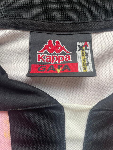 Match Shirt • Club • Juventus • 1997 • Kappa • Centenary Kit • #21 • Zinedine Zidane • Champions League • Match Prepared