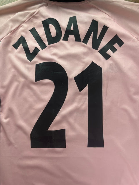 Match Shirt • Club • Juventus • 1997 • Kappa • Centenary Kit • #21 • Zinedine Zidane • Champions League • Match Prepared
