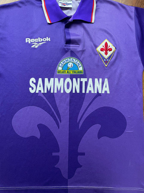 Store Shirt • Fiorentina • 1995 • Reebok • Home • Size M