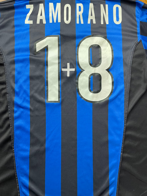 Match Shirt • Club • Inter • 1998 • Nike • Home • #18 • Ivan Zamorano • Match Worn