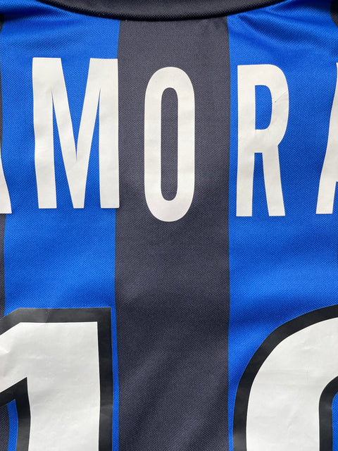 Match Shirt • Club • Inter • 1998 • Nike • Home • #18 • Ivan Zamorano • Match Worn