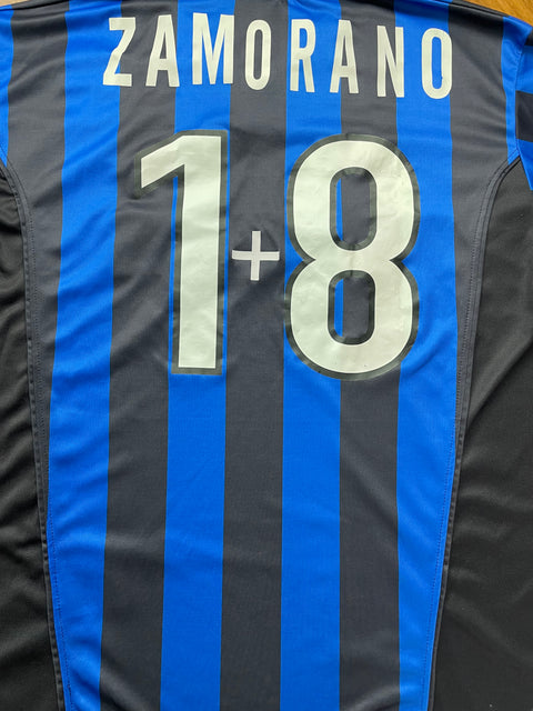 Match Shirt • Club • Inter • 1998 • Nike • Home • #18 • Ivan Zamorano • Match Worn