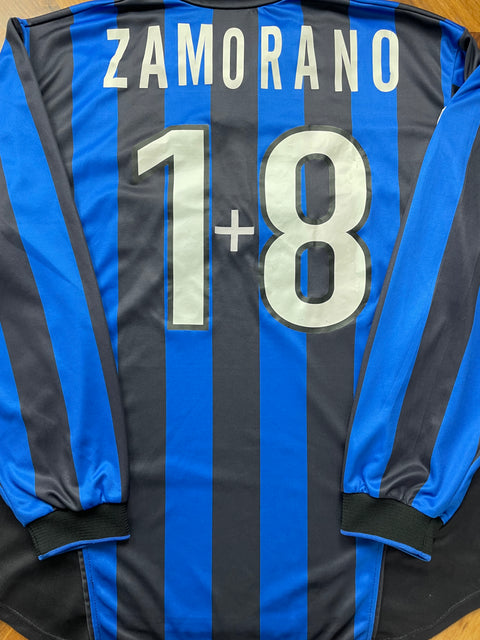 Match Shirt • Club • Inter • 1998 • Nike • Home • #18 • Ivan Zamorano • Match Worn