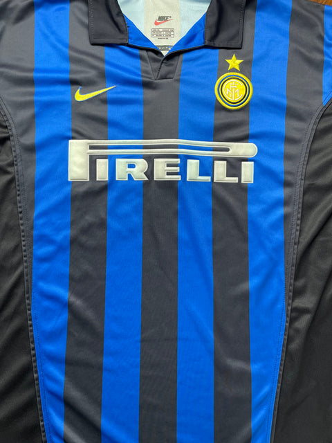 Match Shirt • Club • Inter • 1998 • Nike • Home • #18 • Ivan Zamorano • Match Worn