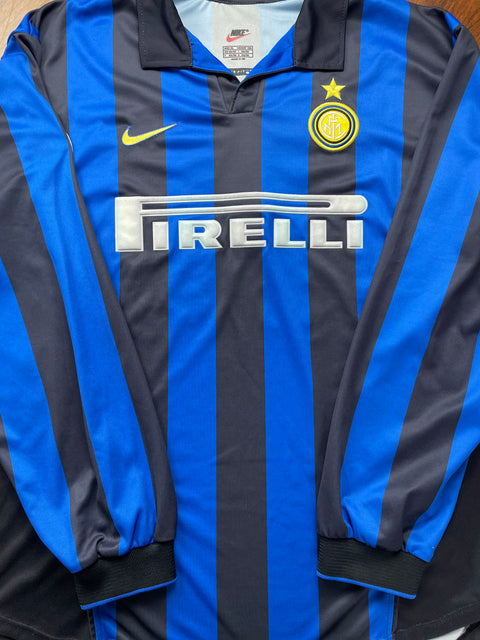 Match Shirt • Club • Inter • 1998 • Nike • Home • #18 • Ivan Zamorano • Match Worn
