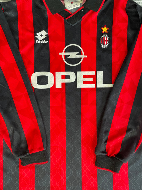 Store Shirt • AC Milan • 1995 • Lotto • Home • Roberto Baggio • Size M