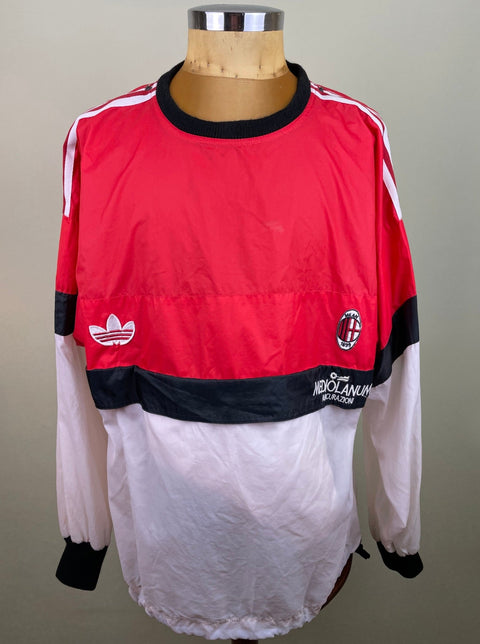 Player Issue Training • AC Milan • 1990 • Adidas Waterproof - Calcio 90