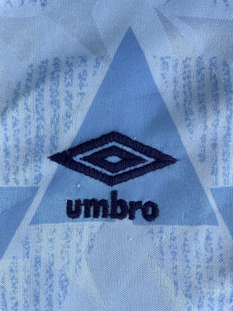 Match Shirt • Club • Lazio • 1989 • Umbro • Home • #4 • Match Worn