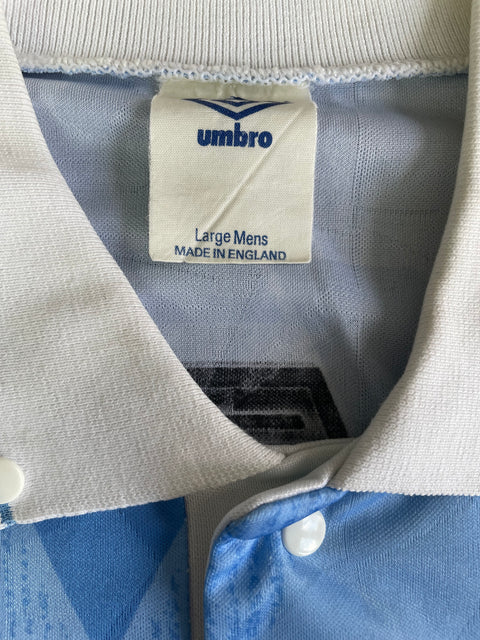 Match Shirt • Club • Lazio • 1989 • Umbro • Home • #4 • Match Worn