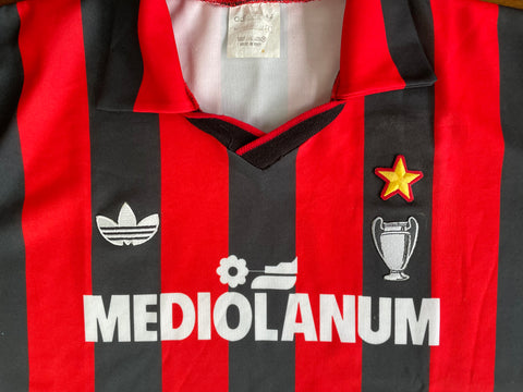 Store Shirt • AC Milan • 1990 • Adidas • Home • Size L
