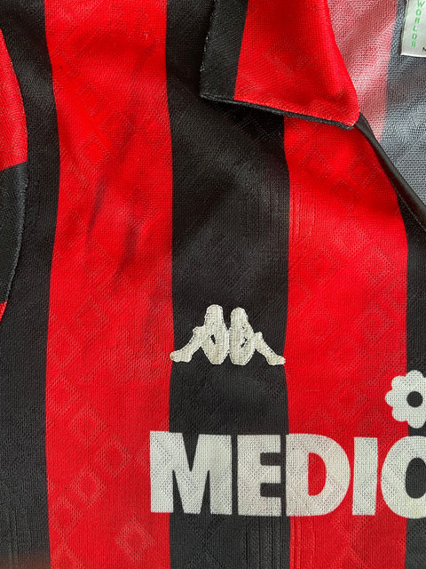 Store Shirt • AC Milan • 1989 • Kappa • Home • #8 • Frank Rijkaard • Size M