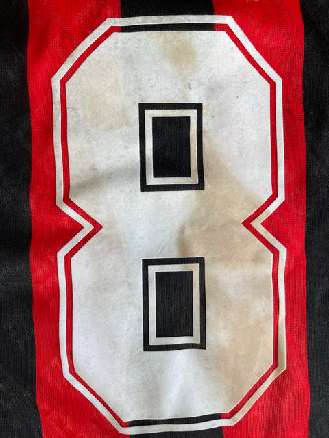 Store Shirt • AC Milan • 1989 • Kappa • Home • #8 • Frank Rijkaard • Size M