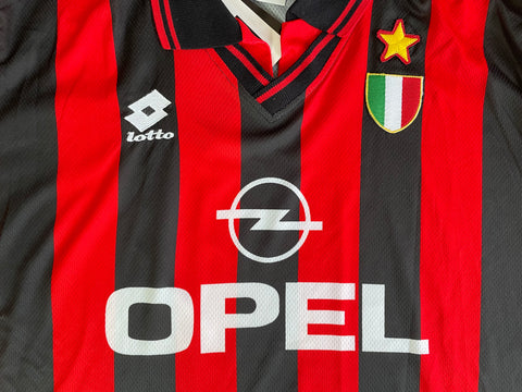 Store Shirt • AC Milan • 1996 • Lotto • Home • Size L • BNWT
