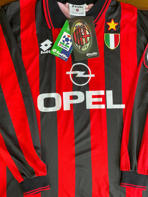 Store Shirt • AC Milan • 1996 • Lotto • Home • Size L • BNWT
