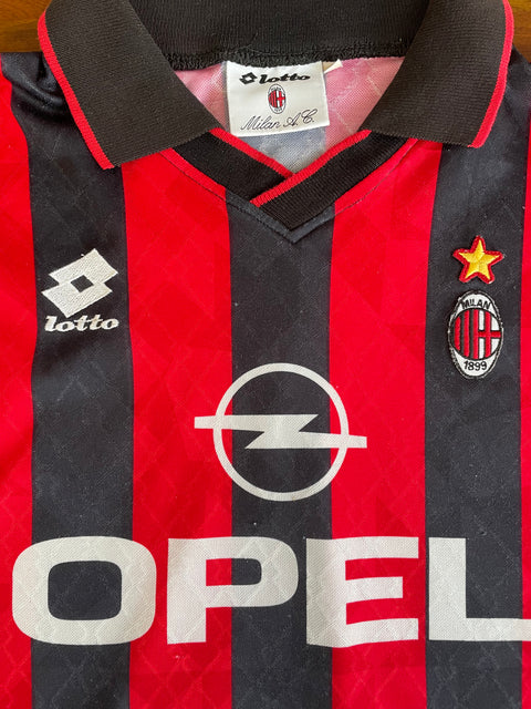 Store Shirt • AC Milan • 1995 • Lotto • Home • Size XL