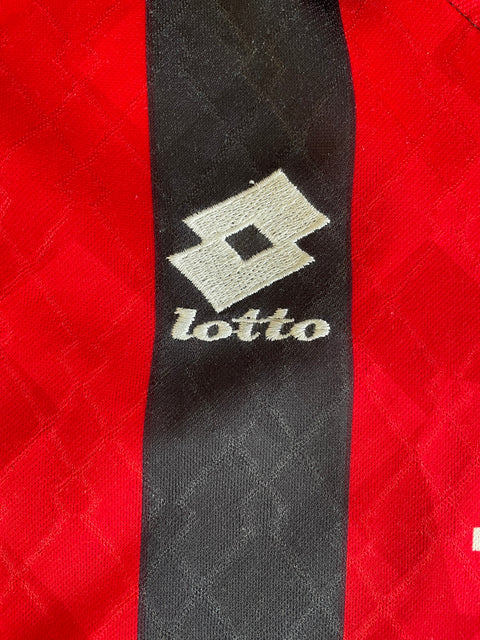 Store Shirt • AC Milan • 1995 • Lotto • Home • Size XL