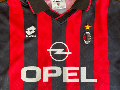 Store Shirt • AC Milan • 1995 • Lotto • Home • Size XL