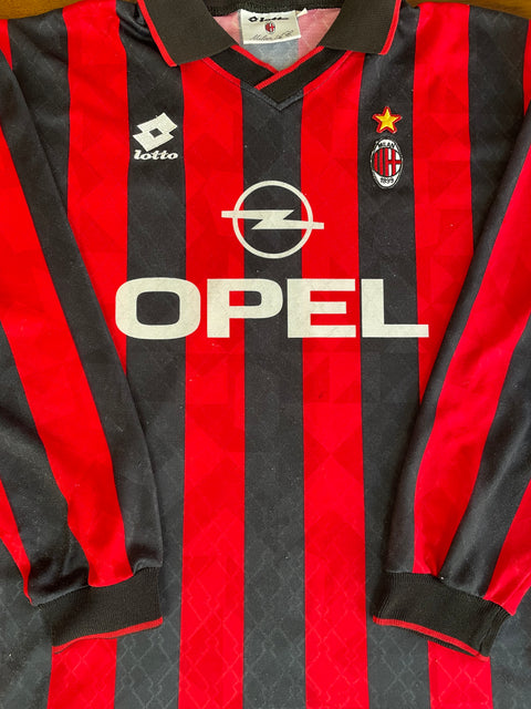 Store Shirt • AC Milan • 1995 • Lotto • Home • Size XL