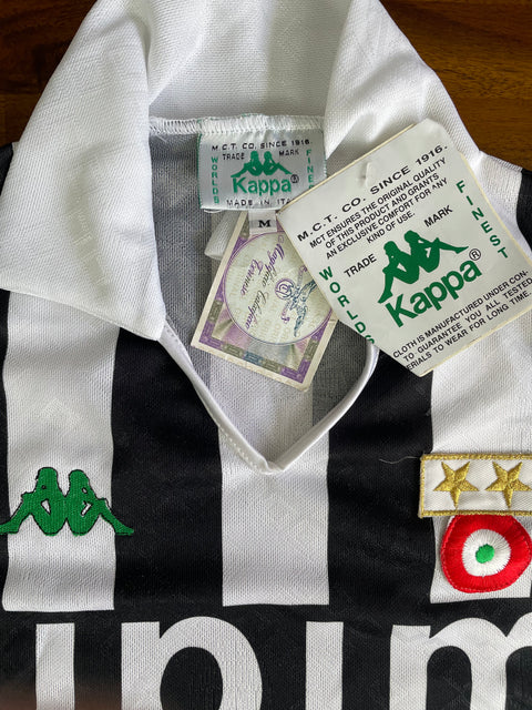 Store Shirt • Juventus • 1991 • Kappa • Size M • Full Kit • BNWT