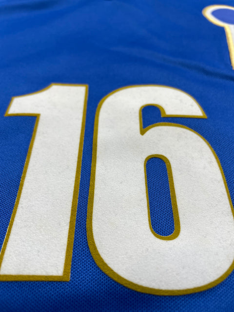 Match Shirt • National • Italia • 1996 • Nike • Home • #16 • Roberto Di Matteo • Match Prepared