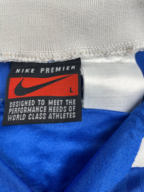 Match Shirt • National • Italia • 1995 • Nike • Home • #9 • Pierluigi Casiraghi • vs Ukraine • Euro 96 Qualifiers