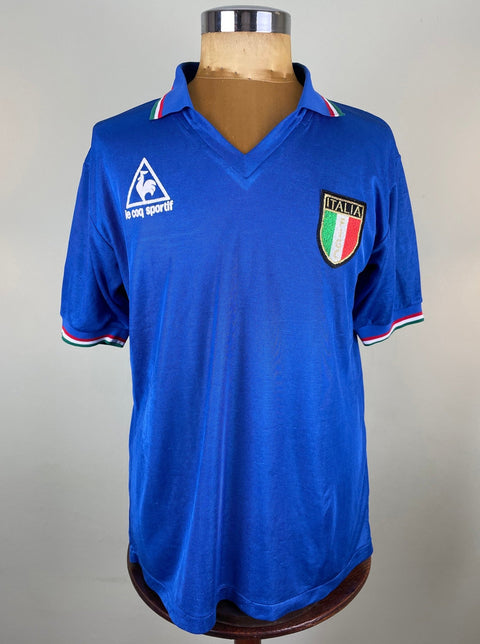 Store Shirt • Italia • 1982 • Japanese Special Issue • Le Coq Sportif • Size M - Calcio 90