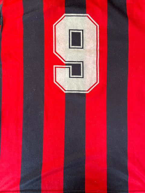 Store Shirt • AC Milan • 1988 • Kappa • Home • #9 • Marco Van Basten • Size S