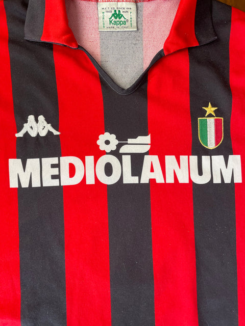 Store Shirt • AC Milan • 1988 • Kappa • Home • #9 • Marco Van Basten • Size S