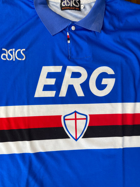 Store Shirt • Sampdoria • 1992 • Asics • Size L