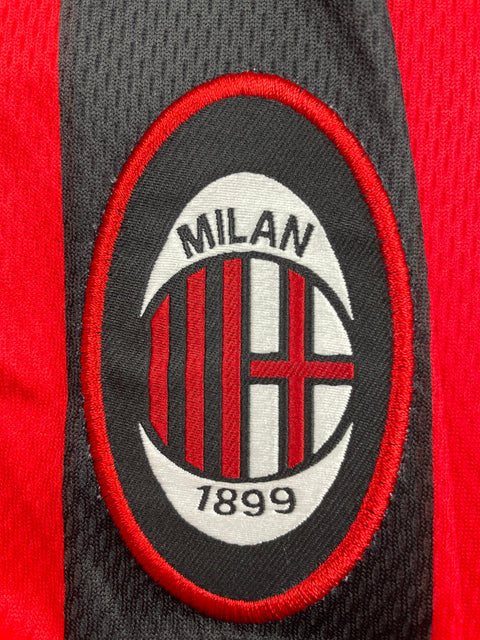 Match Shirt • Club • AC Milan • 1996 • Lotto • Home • #7 • Gianluigi Lentini • Match Prepared