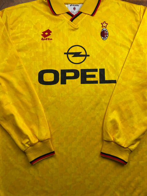Match Shirt • Club • AC Milan • 1995 • Lotto • Third • #23 • Marco Simone • Match Prepared