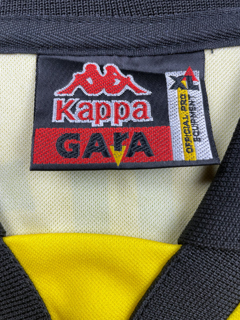 Match Shirt • Club • Juventus • 1996 • Kappa • Keeper • #1 • Angelo Peruzzi • Champions League • Match Worn